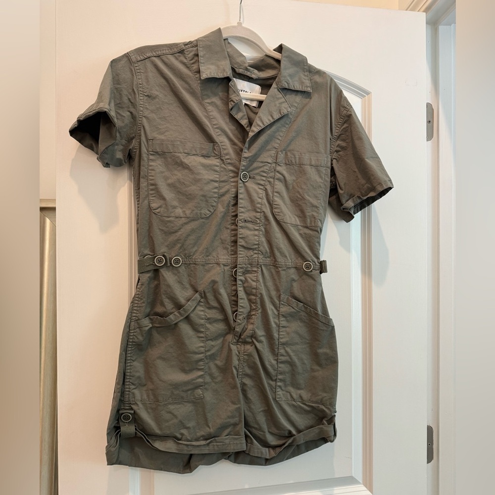 Pistola Parker Field Suit Short, Colonel (Green) Utility Romper